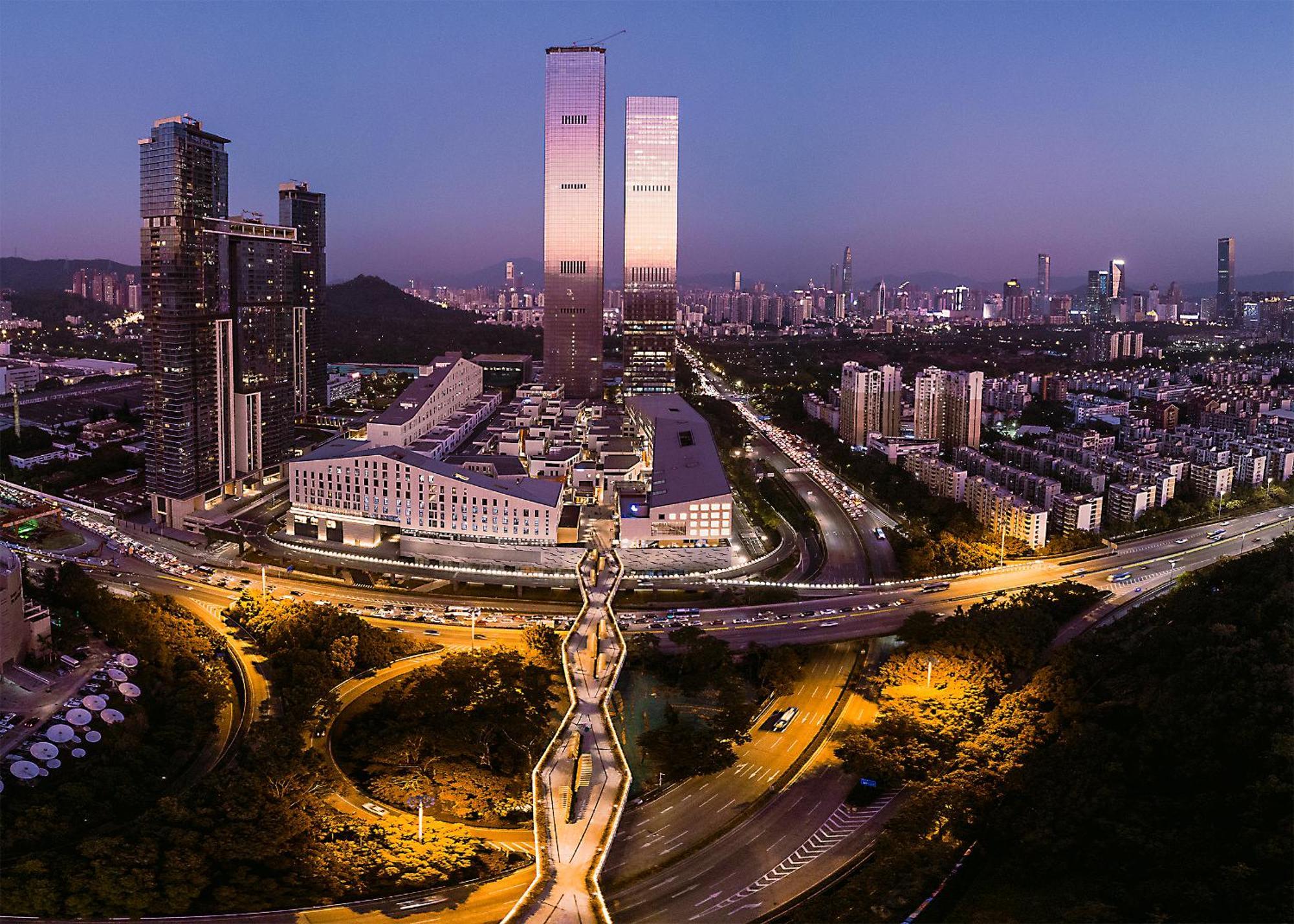 شينزين Golden Central Hotel Serviced Residence-Xin Hao E Du المظهر الخارجي الصورة