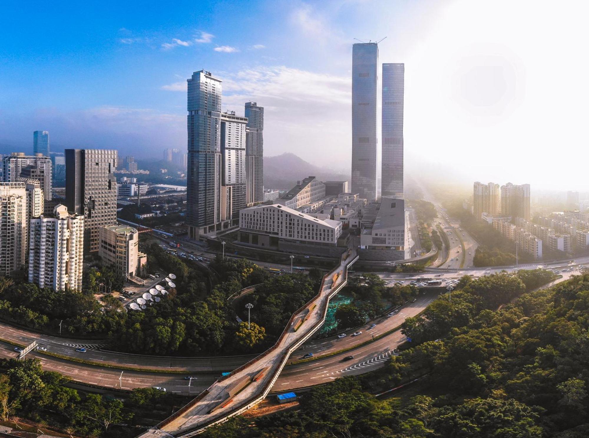 شينزين Golden Central Hotel Serviced Residence-Xin Hao E Du المظهر الخارجي الصورة