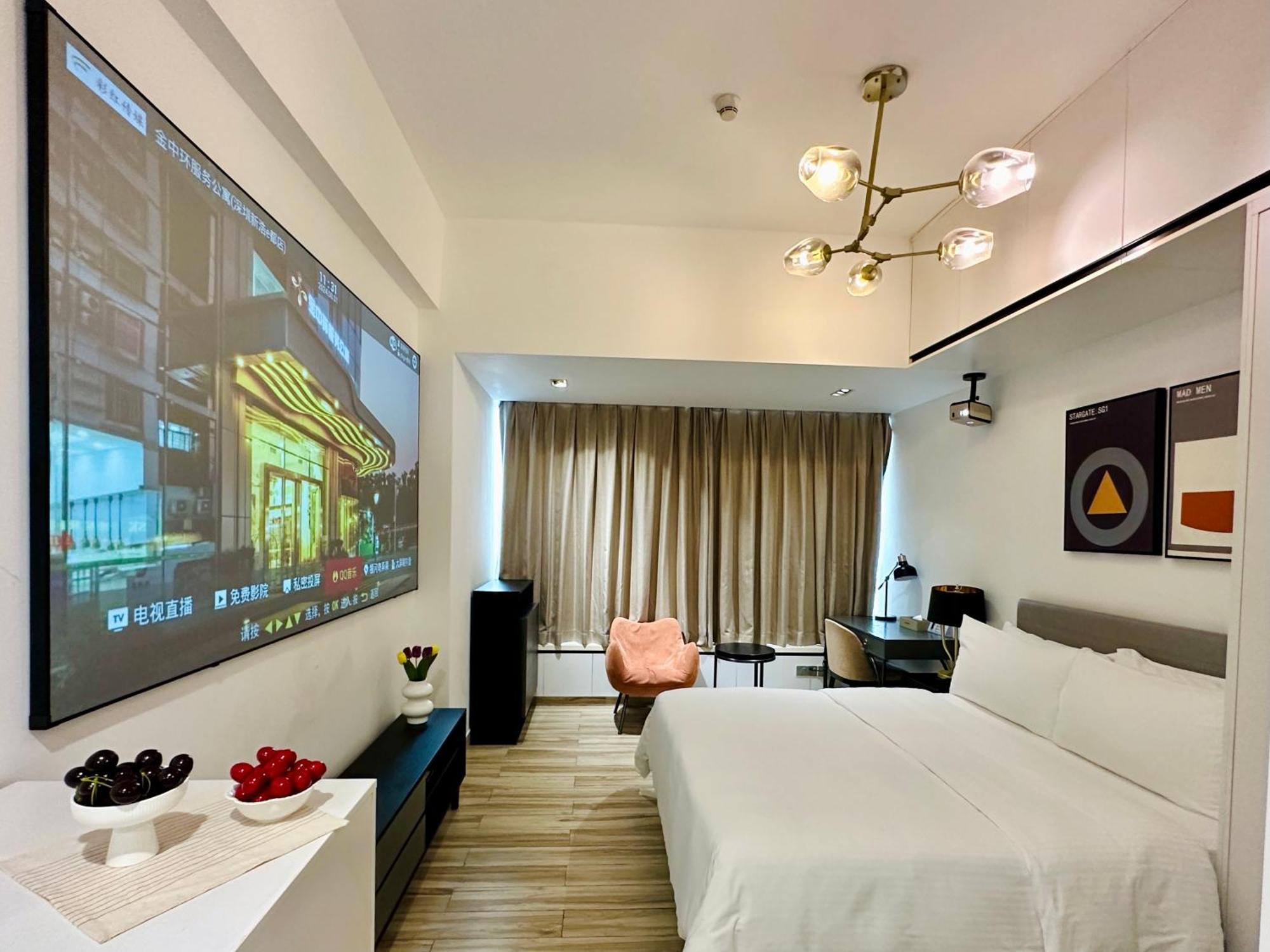شينزين Golden Central Hotel Serviced Residence-Xin Hao E Du المظهر الخارجي الصورة