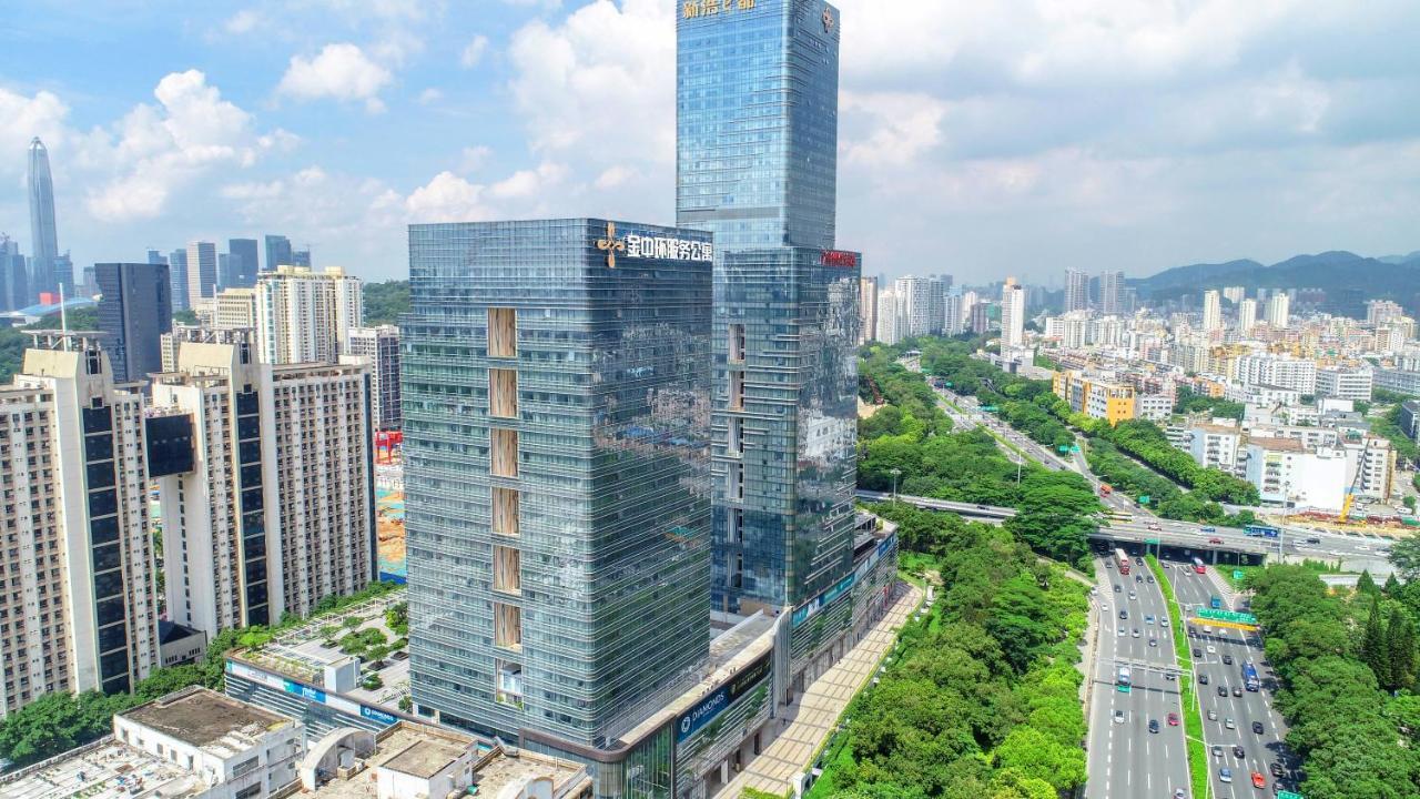 شينزين Golden Central Hotel Serviced Residence-Xin Hao E Du المظهر الخارجي الصورة