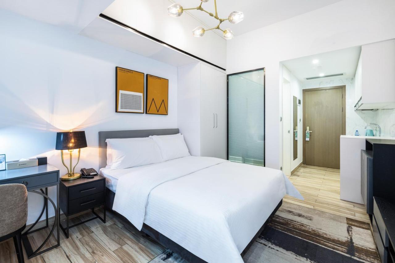شينزين Golden Central Hotel Serviced Residence-Xin Hao E Du المظهر الخارجي الصورة