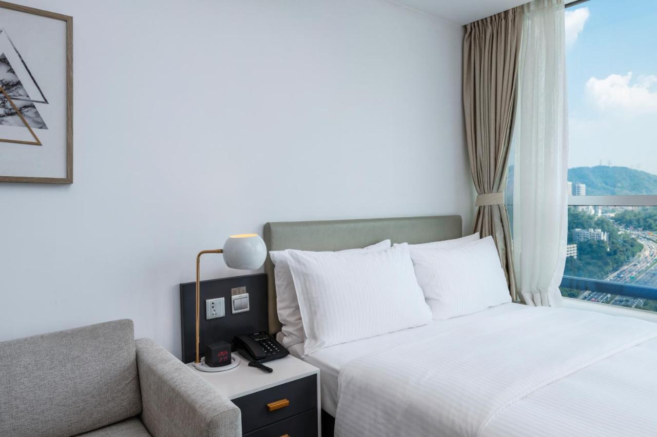 شينزين Golden Central Hotel Serviced Residence-Xin Hao E Du المظهر الخارجي الصورة