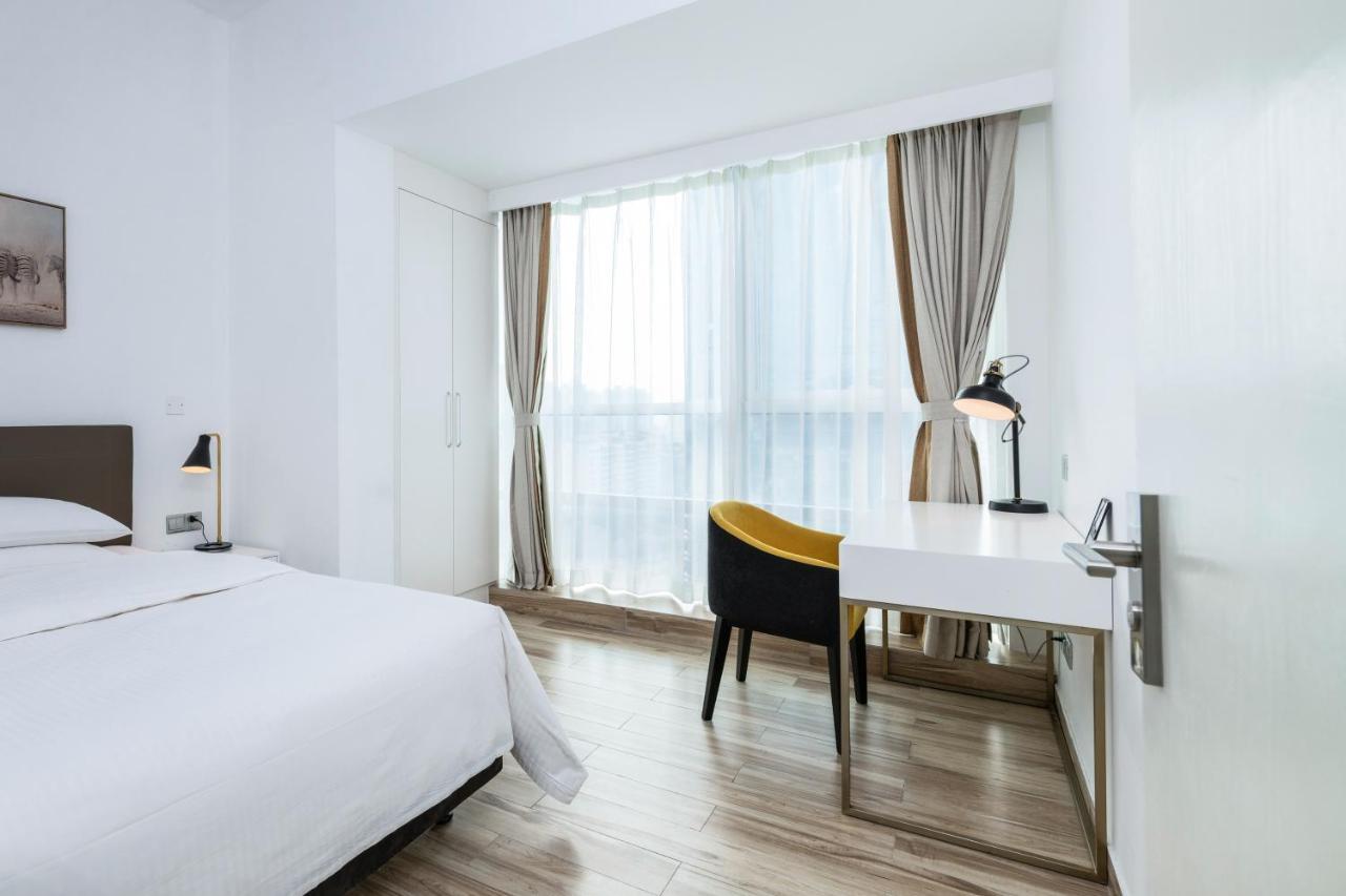 شينزين Golden Central Hotel Serviced Residence-Xin Hao E Du المظهر الخارجي الصورة