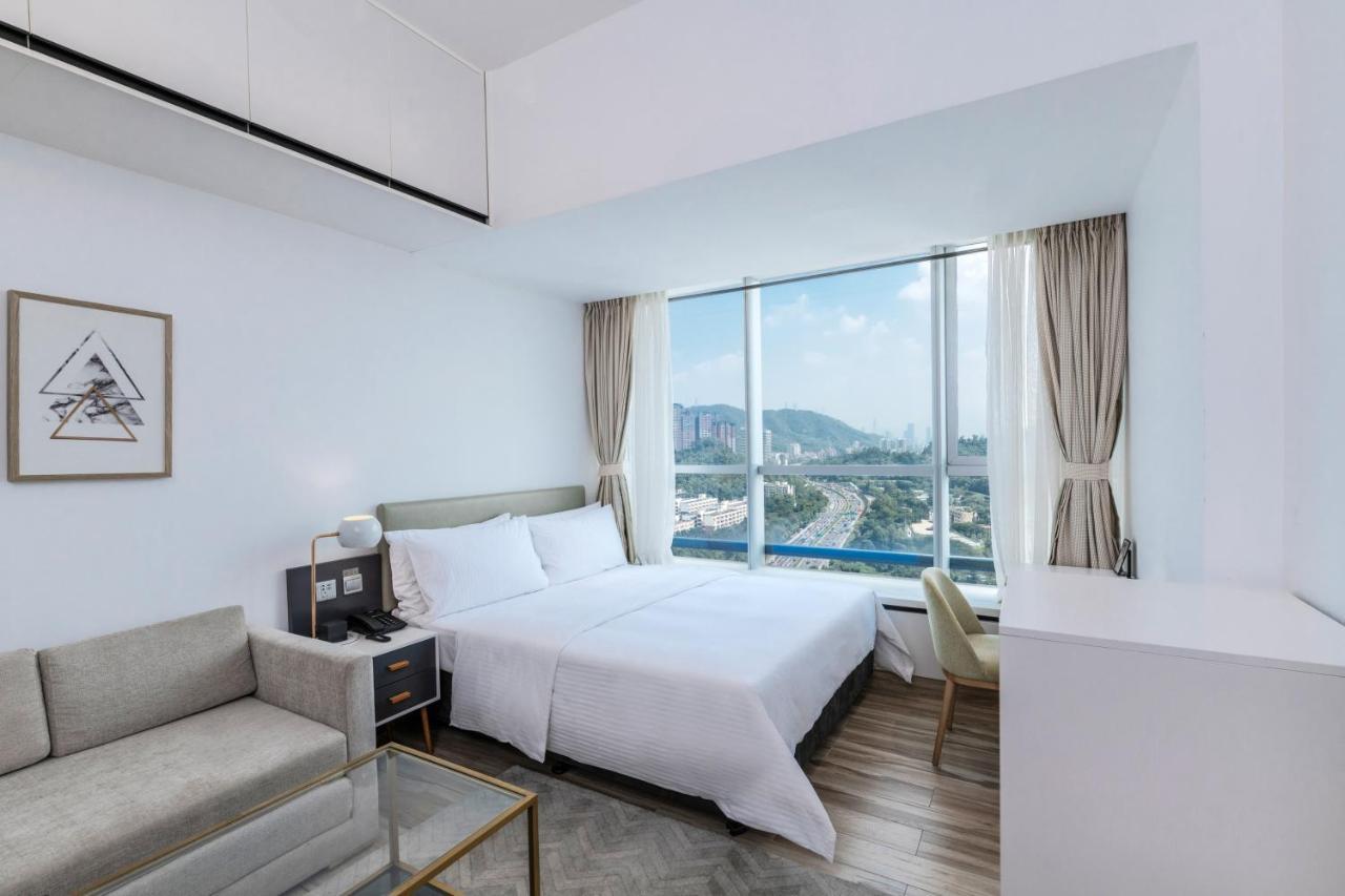 شينزين Golden Central Hotel Serviced Residence-Xin Hao E Du المظهر الخارجي الصورة