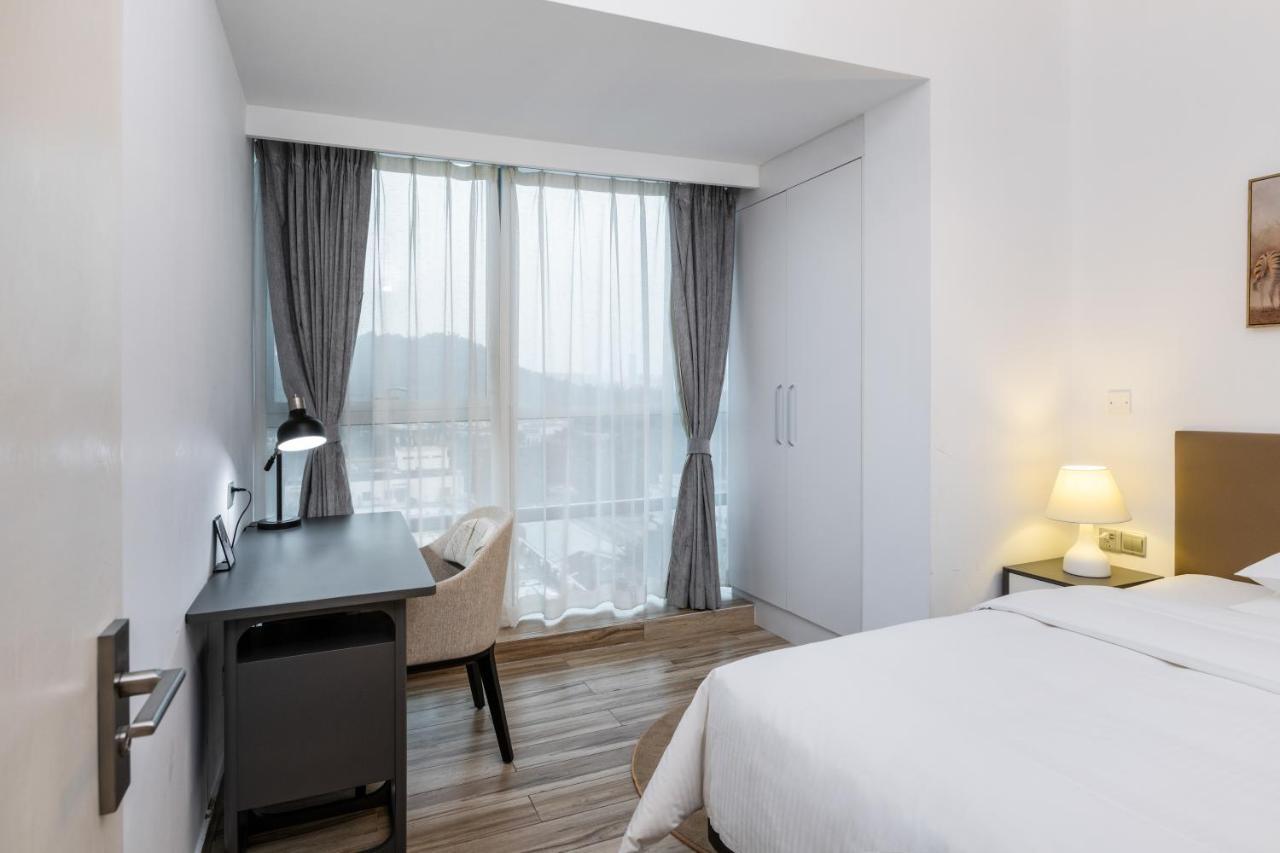 شينزين Golden Central Hotel Serviced Residence-Xin Hao E Du المظهر الخارجي الصورة